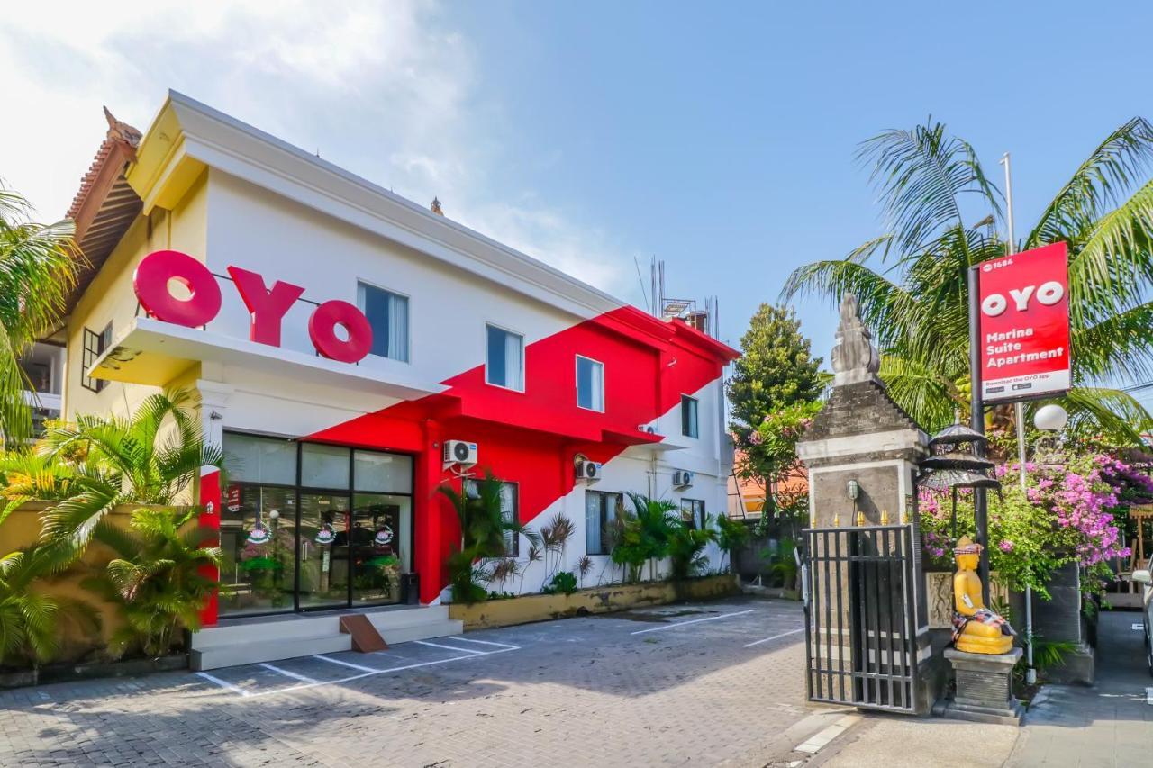 Oyo 1684 Marina Suite Apartment Bali Sanur Esterno foto